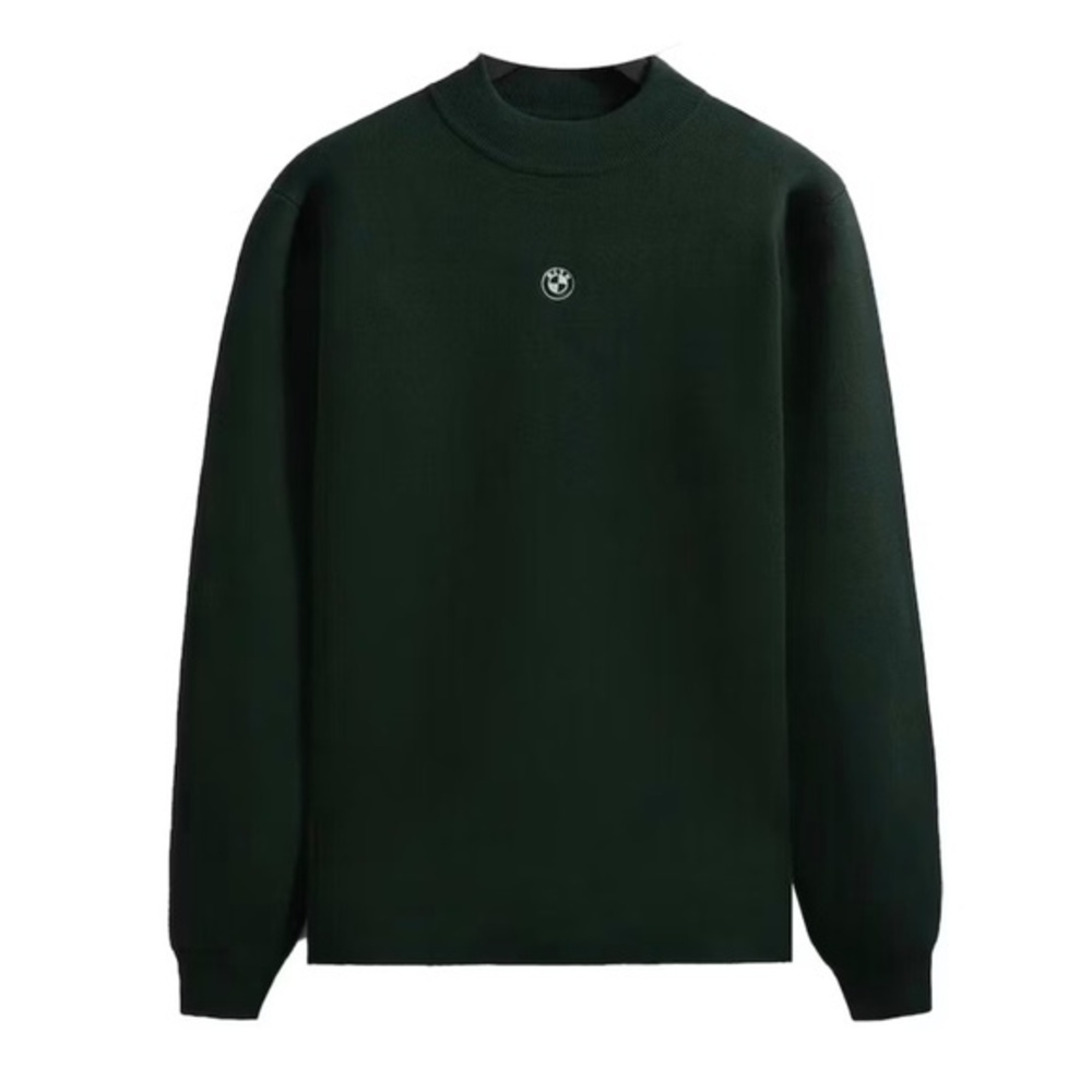 **NWT** Kith BMW Long Sleeve Mock Neck Sweater in Vitality (sz XS)